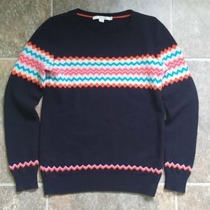 Boden Wool Zig Zag Sweater